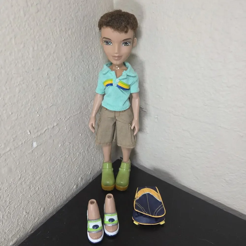 Vintage 2003 Bratz Boyz Second Edition Dylan Doll with Original Clothes